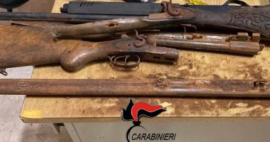 Salemi: avrebbe detenuto illegamente due fucili.  i carabinieri arrestano un 49enne